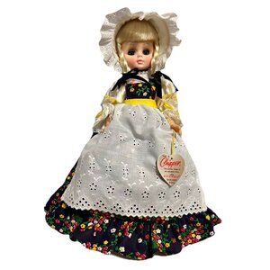 Vintage Mid-Century 1966 Effanbee Blonde Hair Blue Eyed Chipper 14” Doll